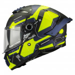 MT Thunder 4 SV Lumex bukósisak matt fekete-neonsárga-kék MT Thunder 4 SV Lumex bukósisak matt fekete-neonsárga-kék